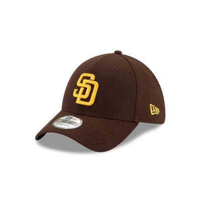 San Diego Padres Gorra | New Era MLB Team Classic 39thirty Stretch Fit Cap Mexico - Negros